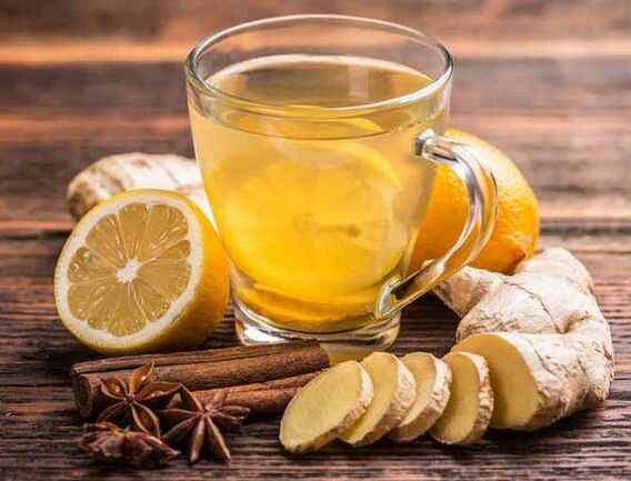 लंबे समय तक इरेक्शन के लिए अदरक, नींबू, दालचीनी और लौंग वाली चाय